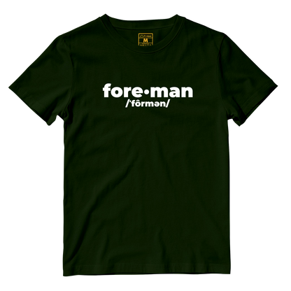 Cotton Shirt: Foreman Pronunciation
