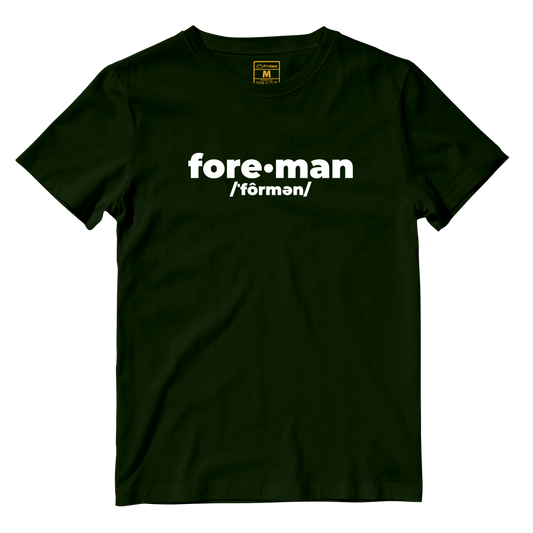 Cotton Shirt: Foreman Pronunciation