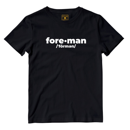 Cotton Shirt: Foreman Pronunciation