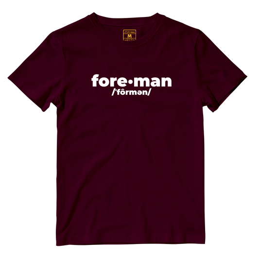 Cotton Shirt: Foreman Pronunciation