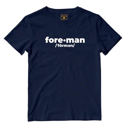 Cotton Shirt: Foreman Pronunciation