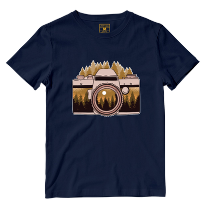 Cotton Shirt: Forest Camera