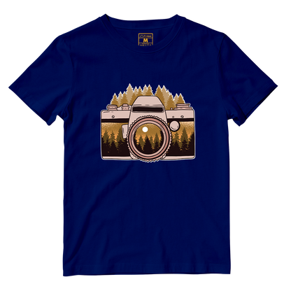 Cotton Shirt: Forest Camera