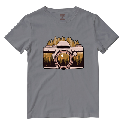 Cotton Shirt: Forest Camera