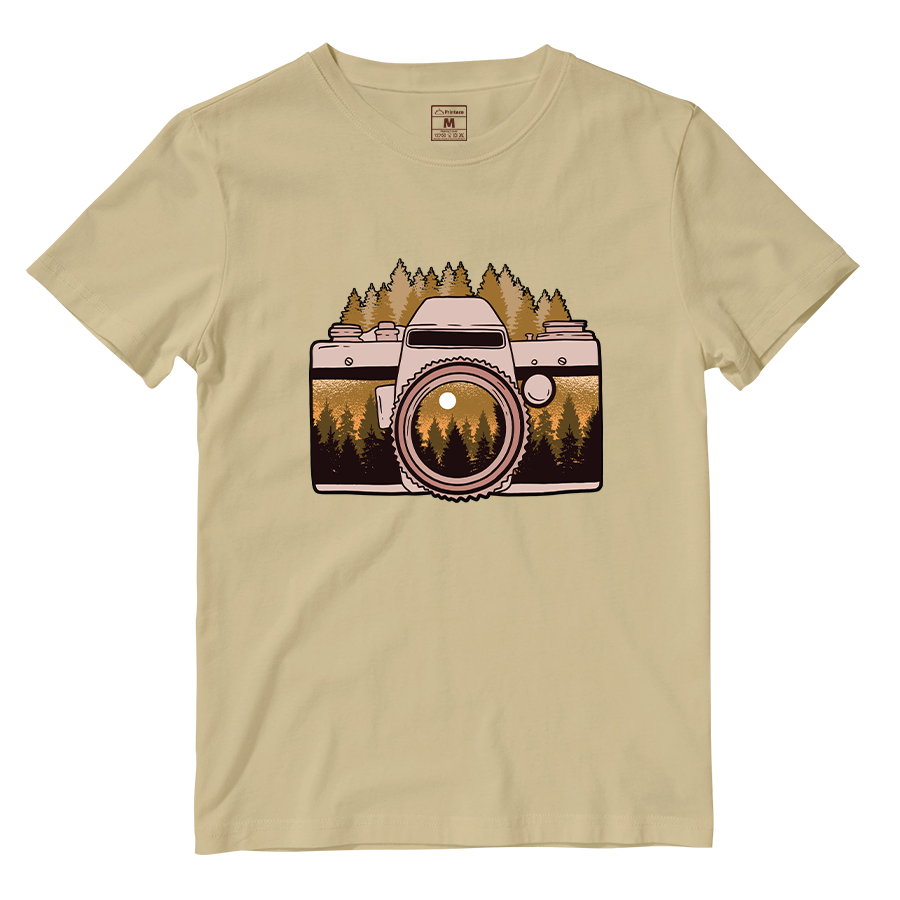 Cotton Shirt: Forest Camera