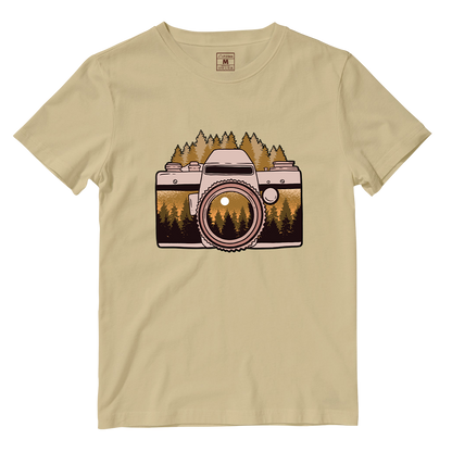 Cotton Shirt: Forest Camera