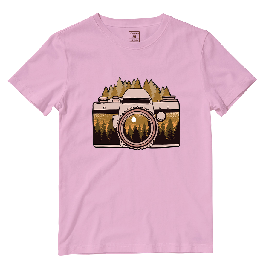Cotton Shirt: Forest Camera
