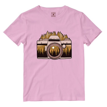 Cotton Shirt: Forest Camera