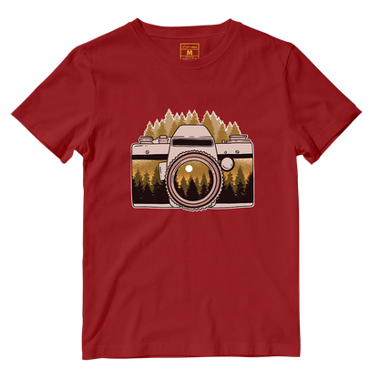 Cotton Shirt: Forest Camera