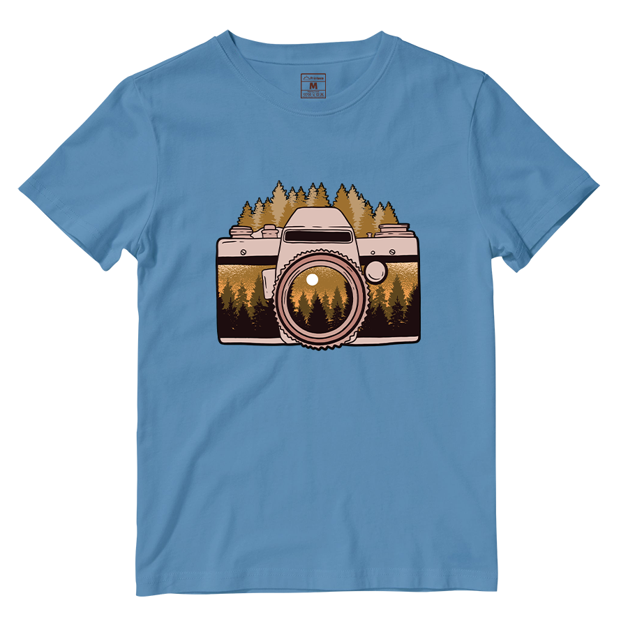 Cotton Shirt: Forest Camera