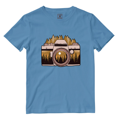 Cotton Shirt: Forest Camera