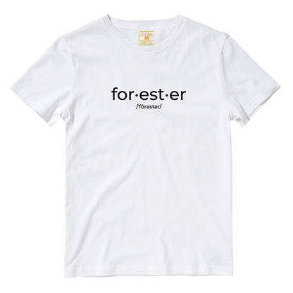 Cotton Shirt: Forester Pronunciation