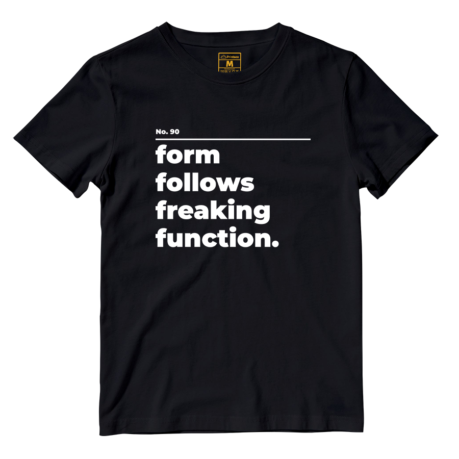 Cotton Shirt: Forms Follows Freaking Function