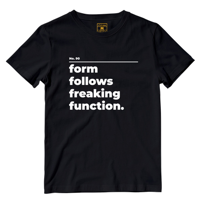 Cotton Shirt: Forms Follows Freaking Function