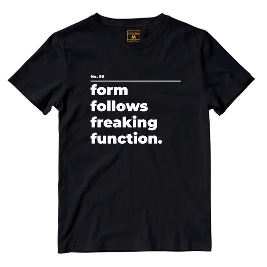 Cotton Shirt: Forms Follows Freaking Function
