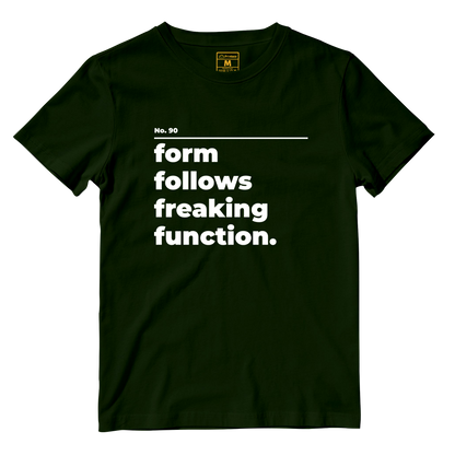 Cotton Shirt: Forms Follows Freaking Function