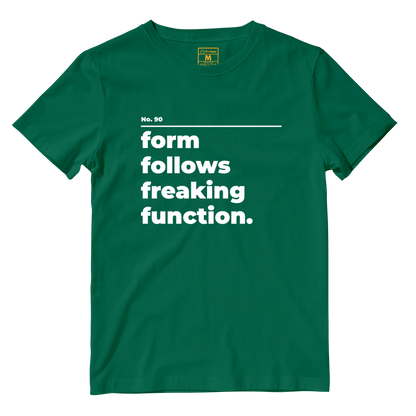 Cotton Shirt: Forms Follows Freaking Function