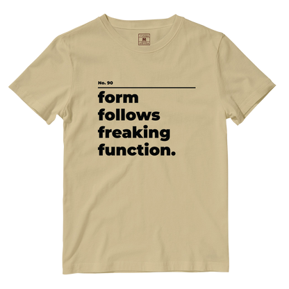 Cotton Shirt: Forms Follows Freaking Function