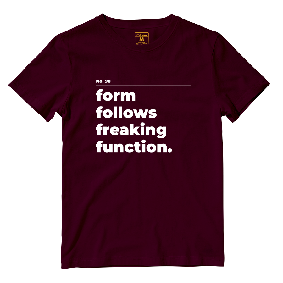 Cotton Shirt: Forms Follows Freaking Function