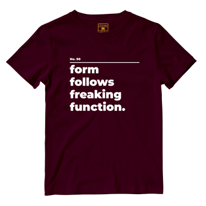 Cotton Shirt: Forms Follows Freaking Function