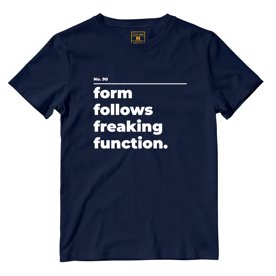 Cotton Shirt: Forms Follows Freaking Function
