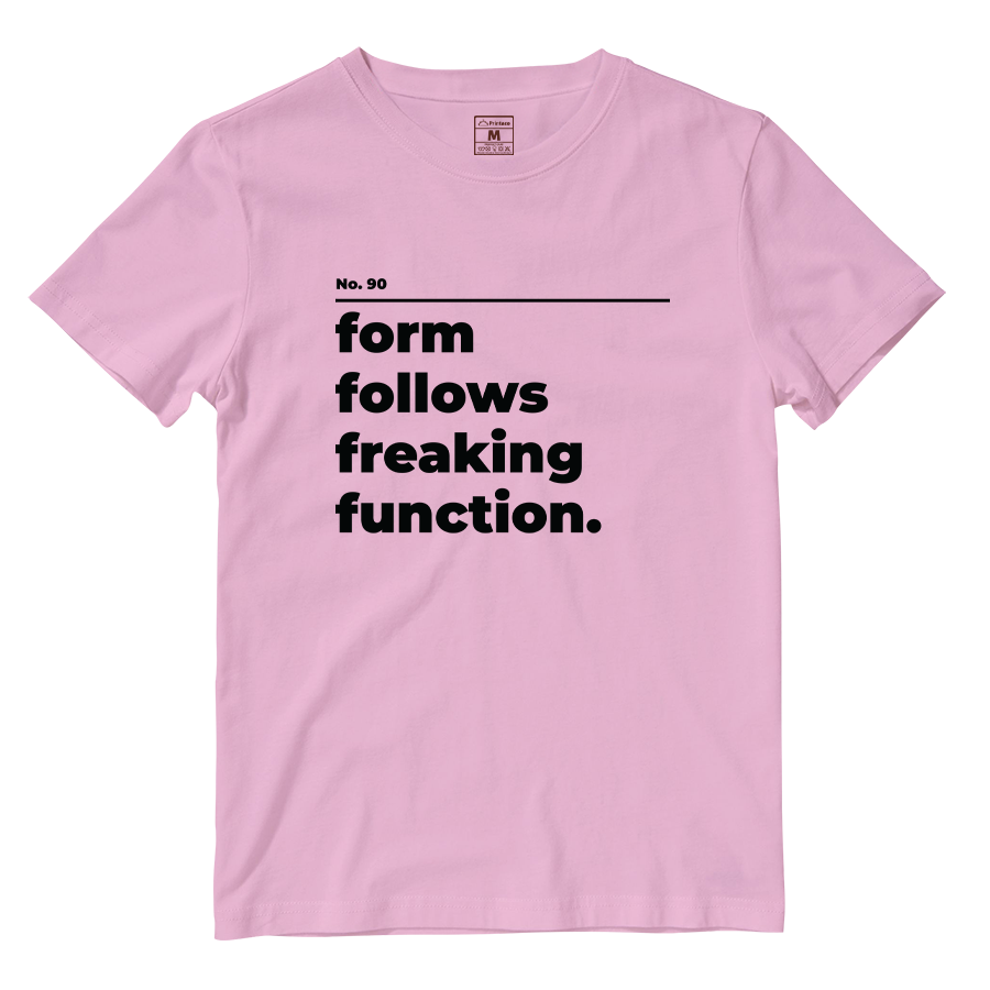 Cotton Shirt: Forms Follows Freaking Function