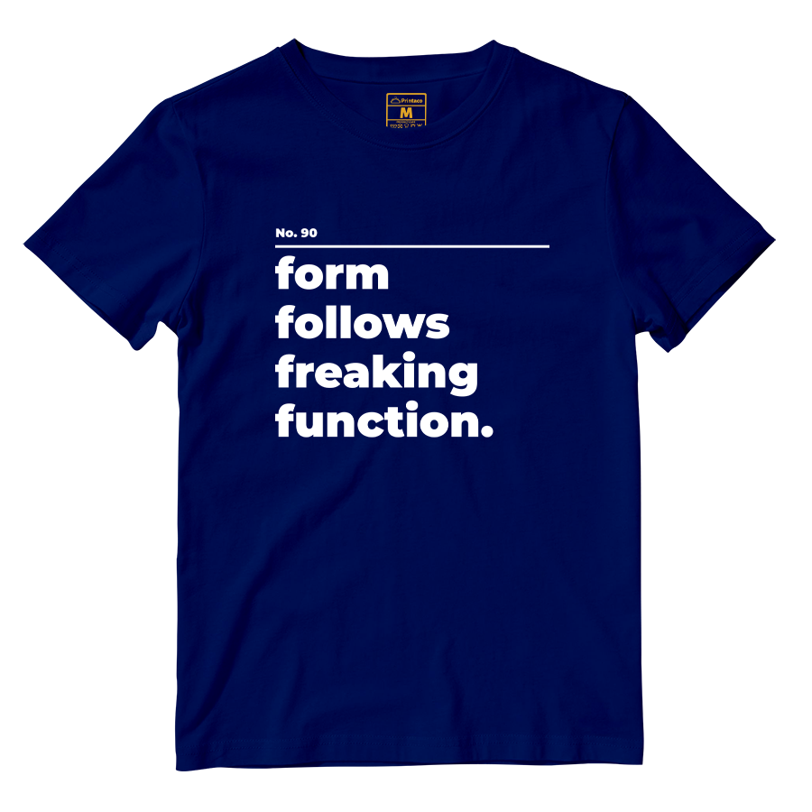 Cotton Shirt: Forms Follows Freaking Function