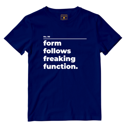 Cotton Shirt: Forms Follows Freaking Function