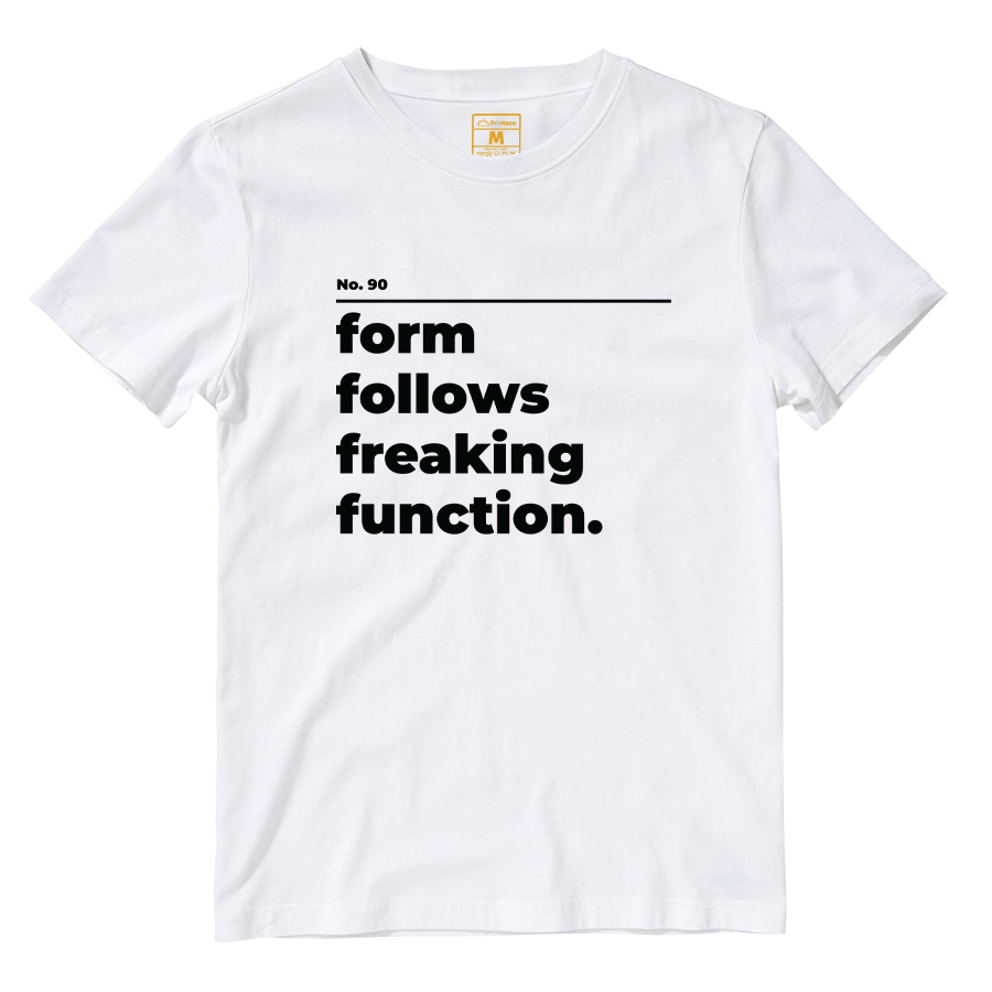Cotton Shirt: Forms Follows Freaking Function