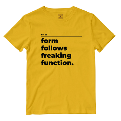 Cotton Shirt: Forms Follows Freaking Function