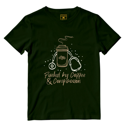 Cotton Shirt: Fueled by Coffee