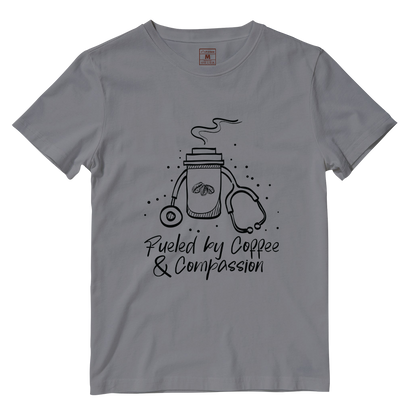 Cotton Shirt: Fueled by Coffee