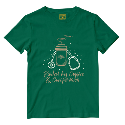 Cotton Shirt: Fueled by Coffee