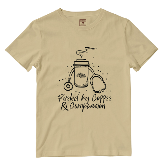 Cotton Shirt: Fueled by Coffee