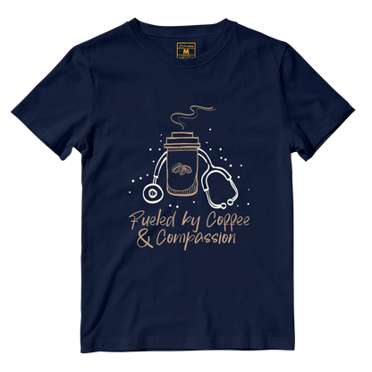 Cotton Shirt: Fueled by Coffee