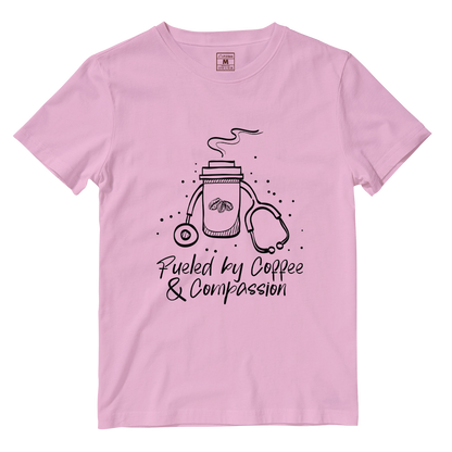 Cotton Shirt: Fueled by Coffee