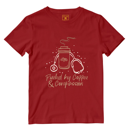 Cotton Shirt: Fueled by Coffee