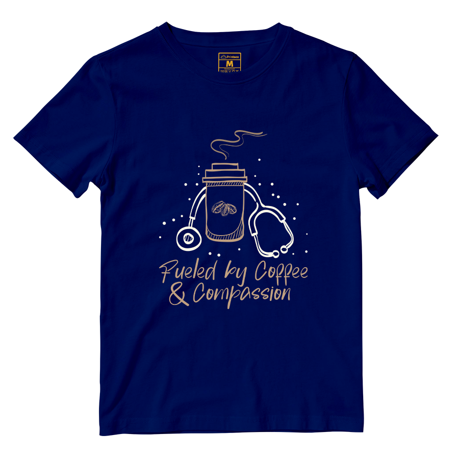 Cotton Shirt: Fueled by Coffee