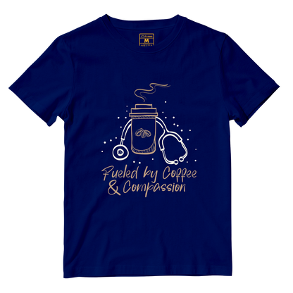 Cotton Shirt: Fueled by Coffee