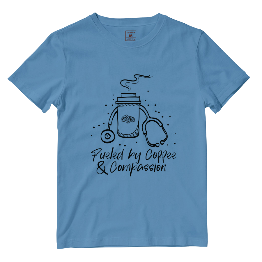 Cotton Shirt: Fueled by Coffee