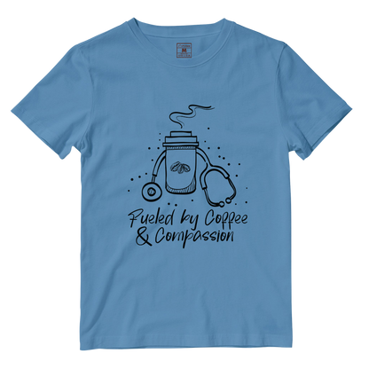 Cotton Shirt: Fueled by Coffee