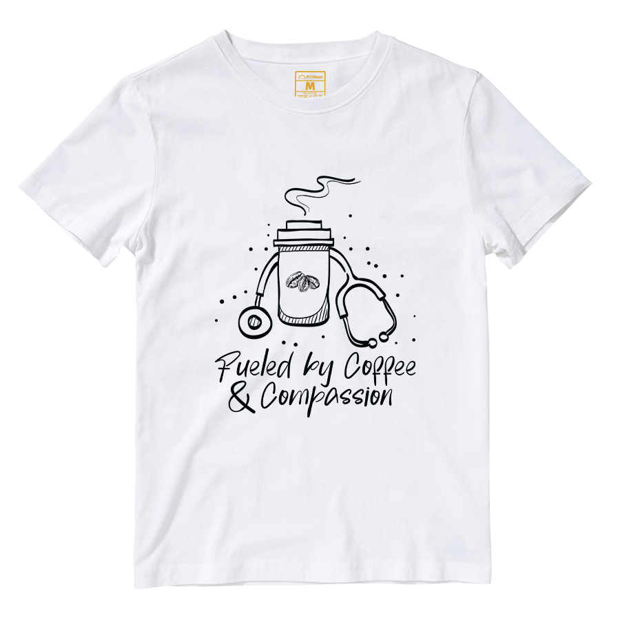 Cotton Shirt: Fueled by Coffee