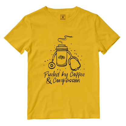 Cotton Shirt: Fueled by Coffee