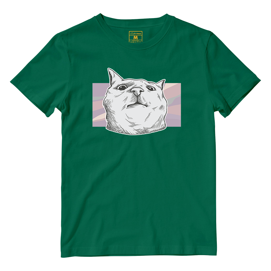 Cotton Shirt: Funny Cat