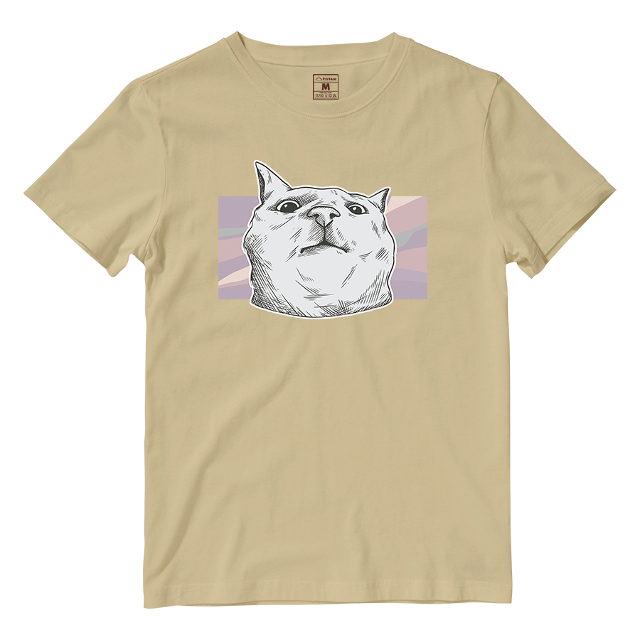 Cotton Shirt: Funny Cat