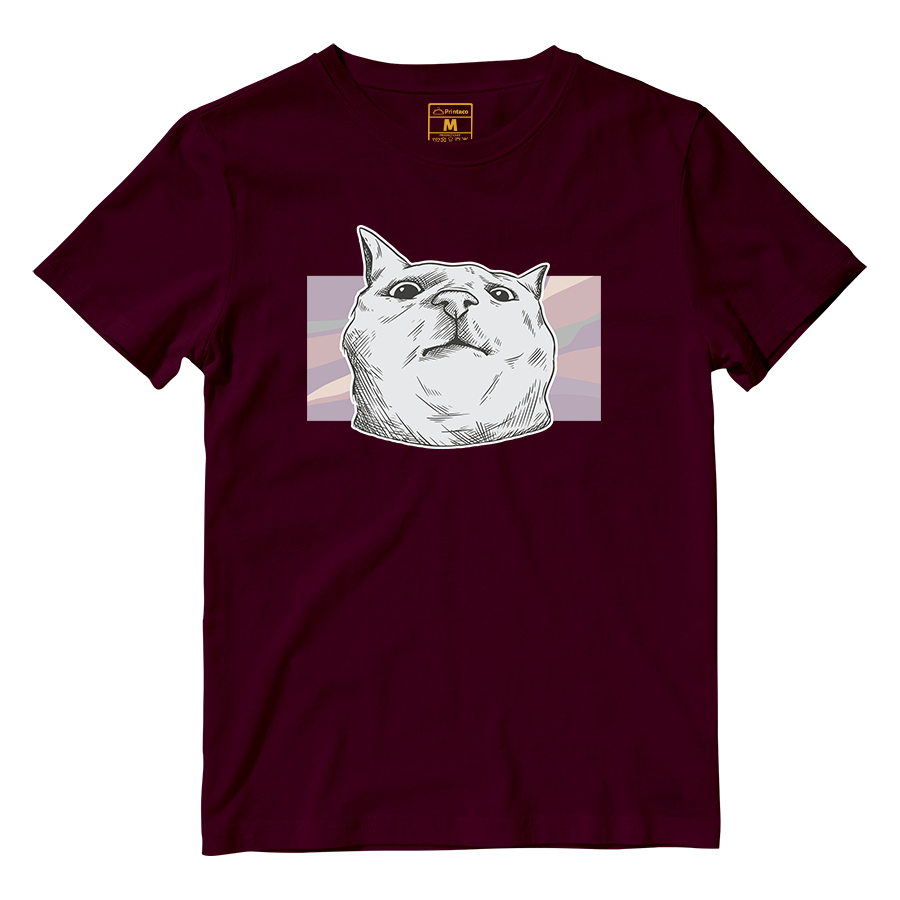 Cotton Shirt: Funny Cat