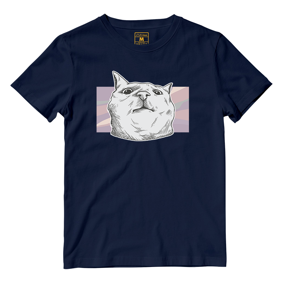 Cotton Shirt: Funny Cat