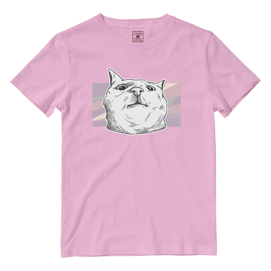 Cotton Shirt: Funny Cat