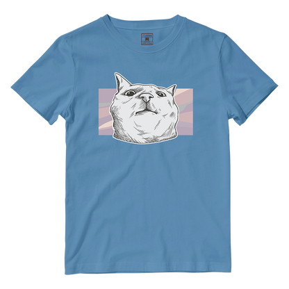 Cotton Shirt: Funny Cat