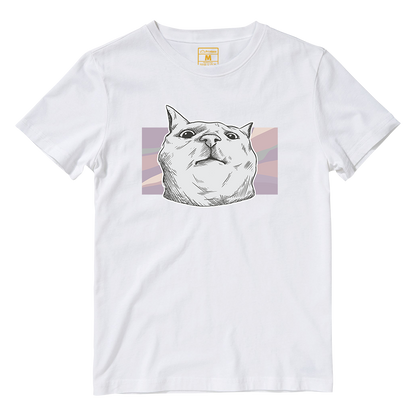 Cotton Shirt: Funny Cat